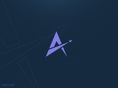 Apollo "A" Logo a design logo shuttle space vector