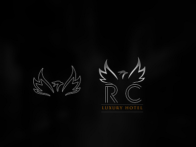 RC logo branding creative logo graphic design logo photoshop rc logo ui