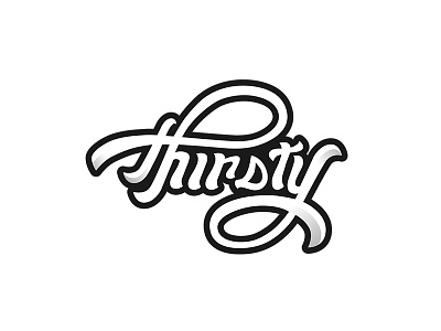 Thirsty Pops Logo Design design logo logo design typography typography design
