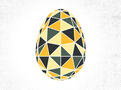 Final Egg bold egg geodesic lines texture