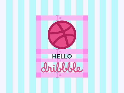 Hello Dribbble! app design graphic design ui ux