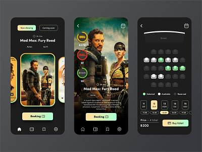 Mobile Cinema Booking App