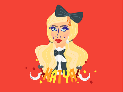 Katya Zamolodchikova drag drag queen illustration katya katya zamolodchikova queen vectorial