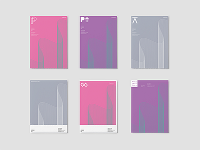Progressive – Rebranding – Concept 1 architect brand branding clean concepts identity layout logo mark minimal pattern typography