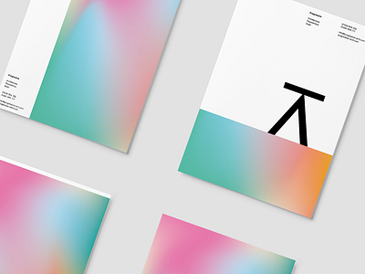 Progressive – Rebranding – Concept 2 abstract architect architecture brand branding clean gradient identity layout logo minimal typography
