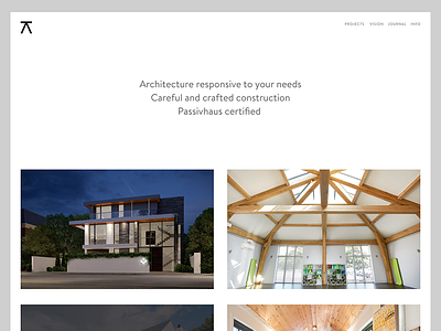 Progressive Architecture – Web Concepts #6 architect architecture design responsive ui user experience ux web website