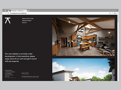 Progressive – Live Landing Page architect architecture design responsive ui user experience ux web website