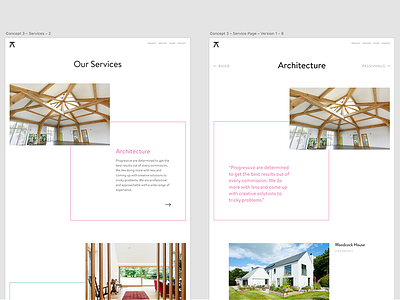 Progressive Architecture – Web Concepts #7 architect architecture design responsive ui user experience ux web website