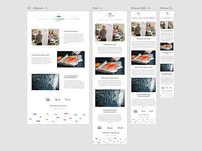 Sea Chips – Mission Page Concept design ecommerce product responsive shop ui ux web website