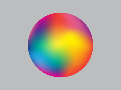 Gradient Sphere circle color colour contrast design experiment gradient sphere