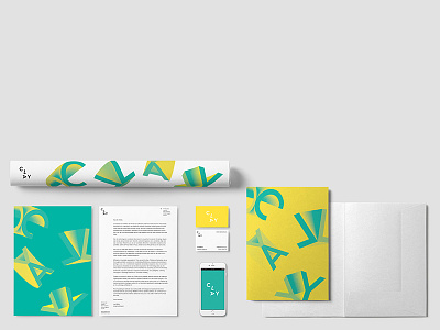 Clay – Branding Concept #2 agency brand branding creative design identity logo mockup studio