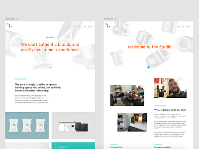 Clay – Web Concept #2