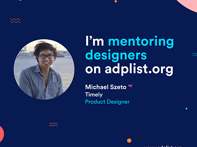 I joined the ADPLIST to mentor designers :D :D