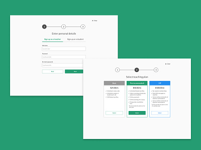 Bass acadamy onboarding page tweaks