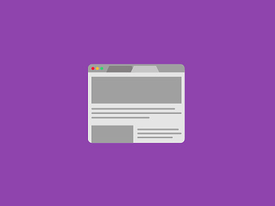 100 DAYS OF ICONS | DAY 06: WEB DESIGNER 100days components flat purple icon design uiux user interface design web design
