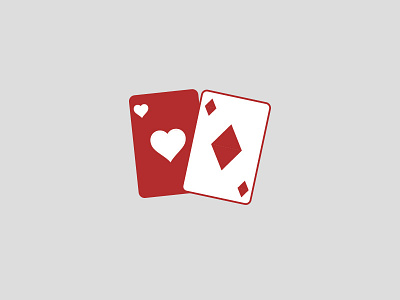 100 DAYS OF ICONS | DAY 50: GAME OF CARDS 100 days challenge black jack cards gambling icon design oceans eleven poker ui design