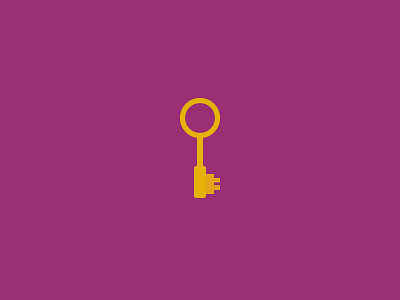 100 DAYS OF ICONS | DAY 54: HOME FOR THE WEEKEND 100 days challenge flat purple gold yellow home icon design key ui design