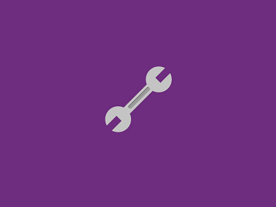 100 DAYS OF ICONS | DAY 91: LAST STRETCH OF MAKING ICONS 100 days challenge deep purple icon design making and breaking spanner tools uiux