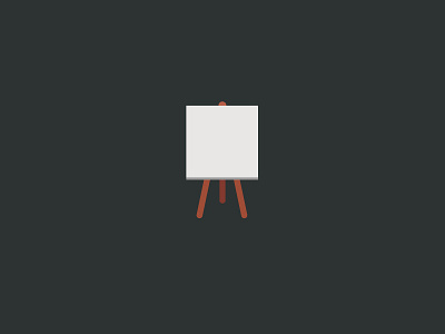 100 DAYS OF ICONS | DAY 100: THE NEXT CANVAS TO WORK ON 100 days challenge artboard blank board canvas easel icon 100 icon design new idea new journey