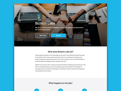 Biztech Labs Site