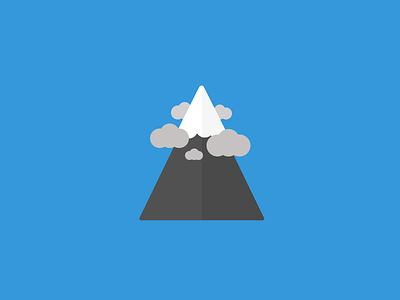 Keep climbing the mountian future graphic design growth icon a day icon design icons illustration illustrator sketch