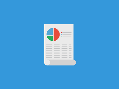 Pie chart graph page chart data flat blue graph graphic design graphic design icon app icon design paper reporting segment sketch 2