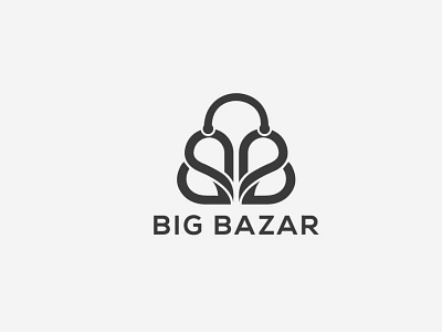 big bazar bazar branding design graphic design icon illustration logo market