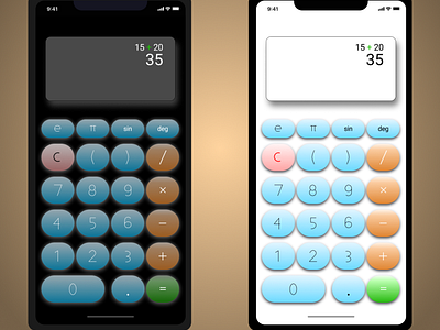 Minimalistic Calculator Design