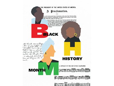 Black History Month black history month design graphic design holiday illustration mlk social media social media graphic