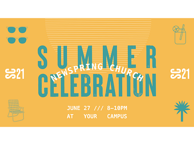 Event Branding | Summer Celebration branding design graphic design