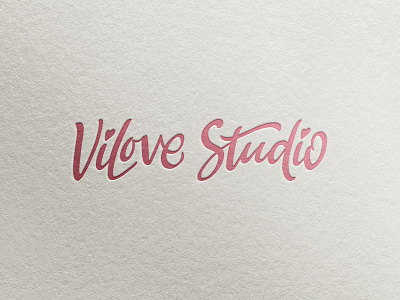 Vilove beauty studio logo graphic design logo typography vector