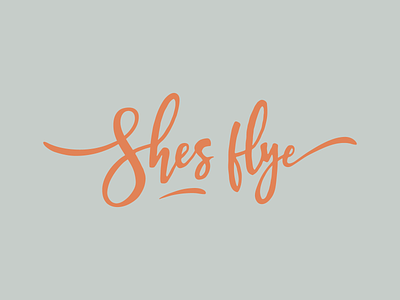 Shes fly badges brand branding design lettering letters logo logodesign type typography