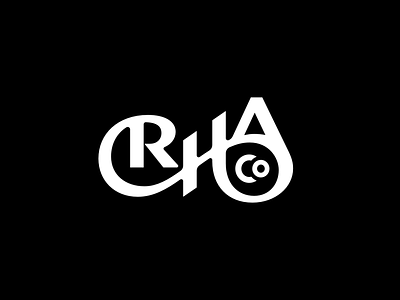 RHA Initials Logo Exploration apparel beautiful branding bussiness design fashion infinity initials lettering letters logo supply type typography vector women
