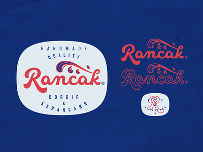 Rancak Logo branding design illustration lettering logo type typography vector