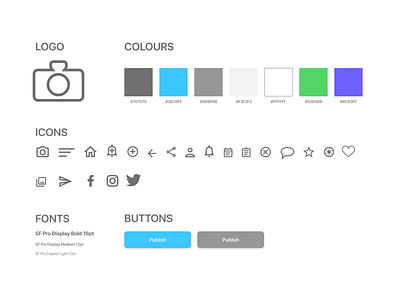 Style Guide 2x adobe xd style guide ui ux ui design