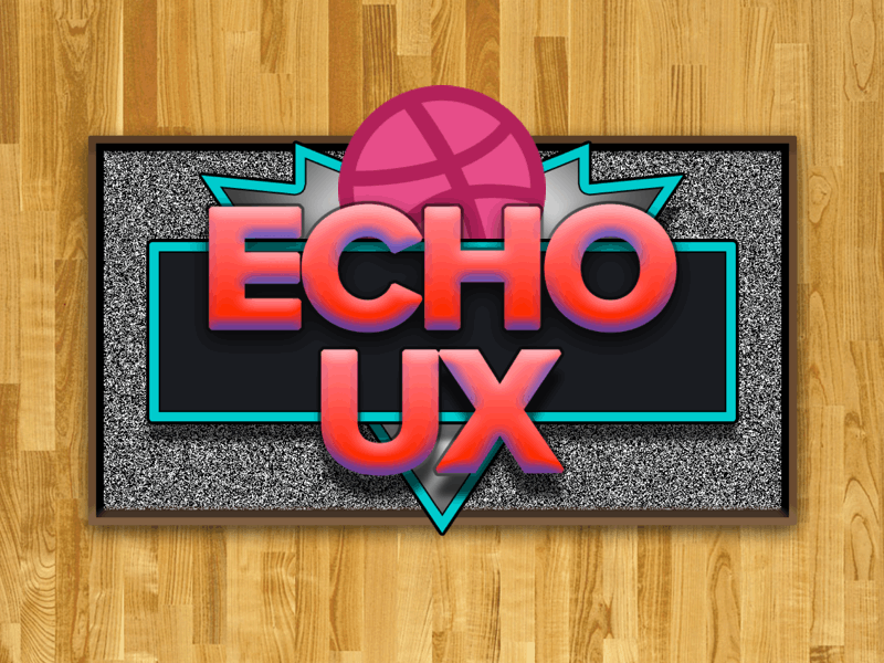 BOOMSHAKALAKA ECHO UX animation design illustrator logistics logo nba jam photoshop principle sketch ux