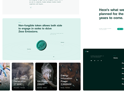 GSI — Website 122021 brand branding clean design identity landingpage startup sustainability typography web website