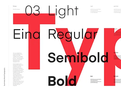 Typography System — madebysoulmates.com branding design system eina typography website