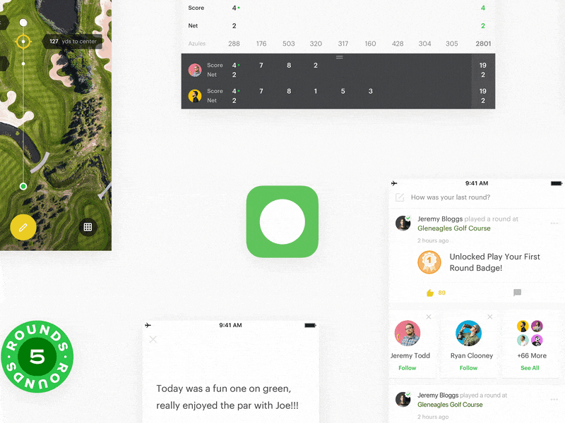 Golflink — iOS App Preview