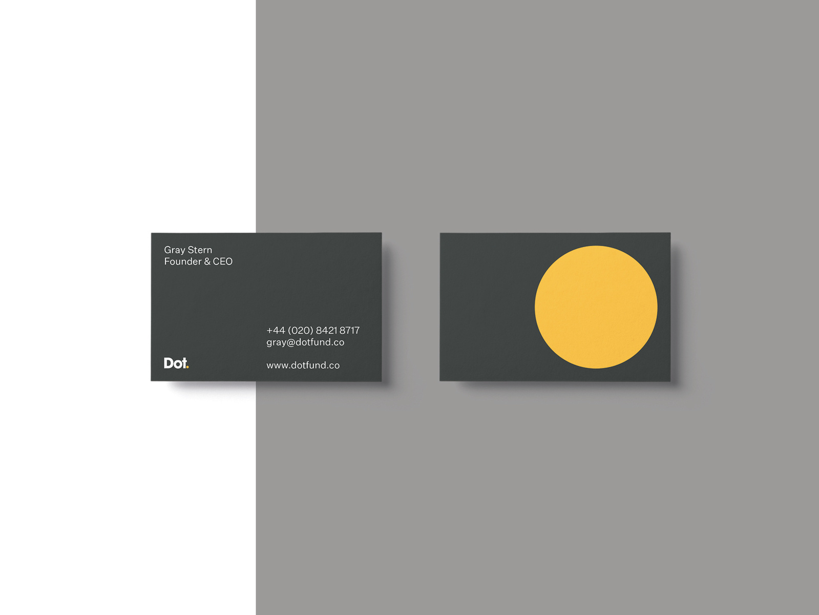Dot — Business Cards by Charlie on Dribbble