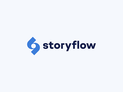 Storyflow brand branding colorful design flat icon identity logo typography vector