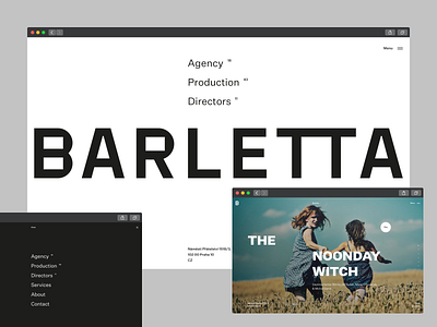 Barletta — Website live! clean design flat identity landing page layout typography ux web website