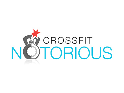 Crossfit Notorious brand design logo vector