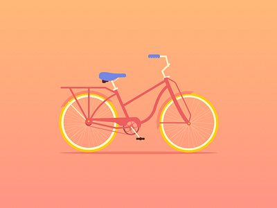 Illustrator-Orange bike