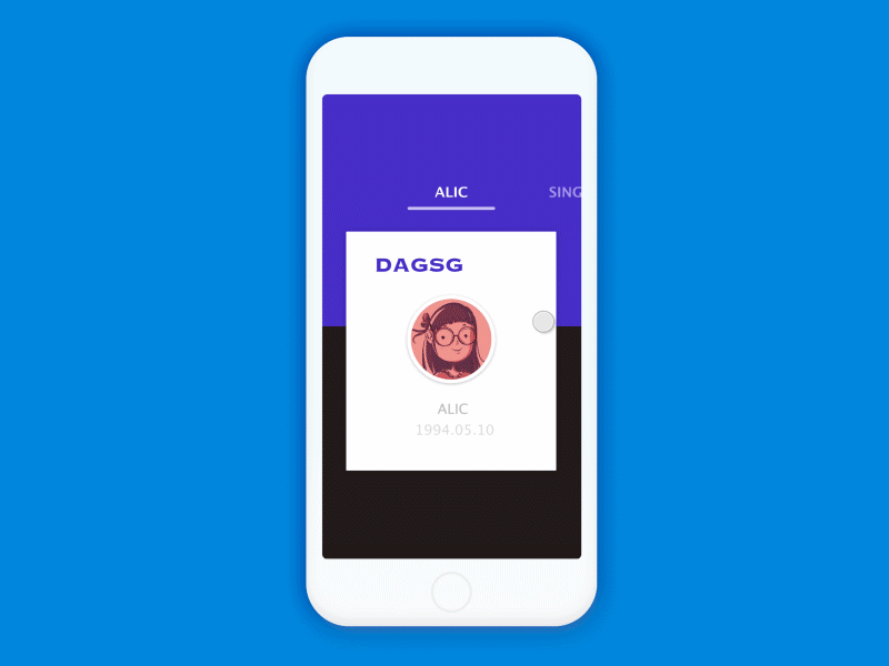 animation_card animation app design interaction interface ios mobile motion ui ux