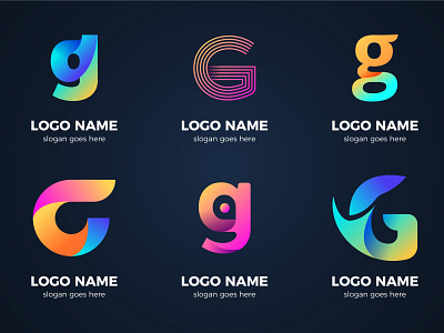 Abstract G Letter Logo Design logo