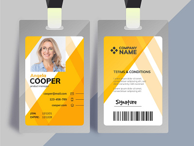 Id Card Design id card