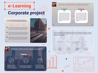 e-Learning project 2 adobe xd articulate figma graphic design illustrator lms scorm ux ui