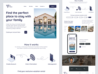 Landing Page - Luxury Houses 2022 branding design ux ui web design webdeveloper