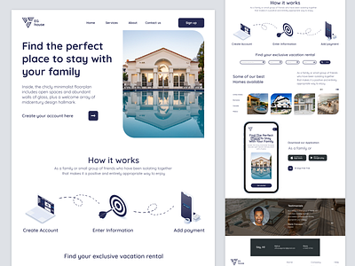 Landing Page - Luxury Houses